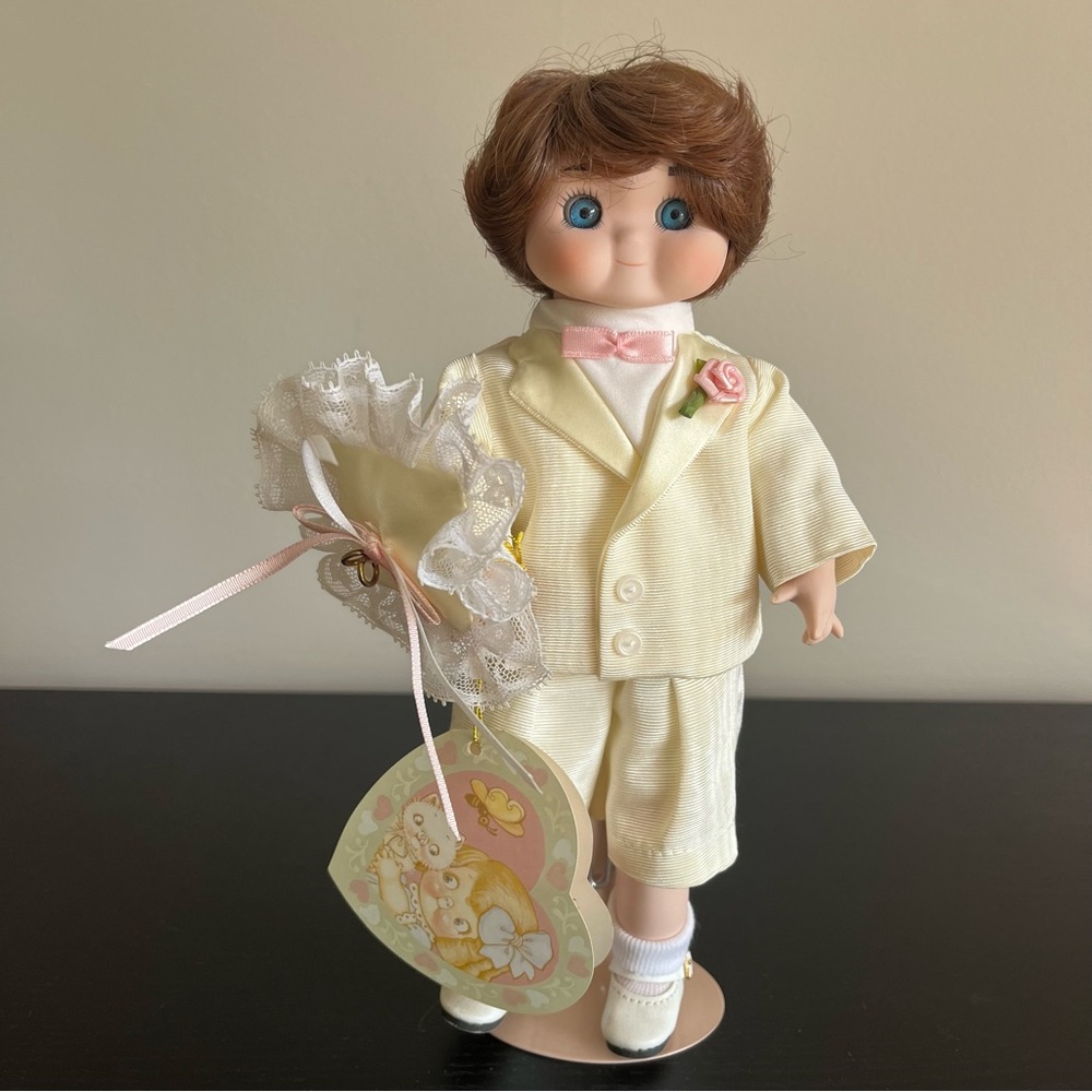 Goebel Bobby Blake Dolly Dingle Porcelain Doll Bette Ball Trip Around World 10in